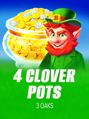 4 Clover Pots by 3 Oaks Gaming